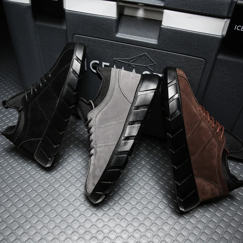 Кроссовки мужские прогулочные повседневная обувь для тренировок плоская