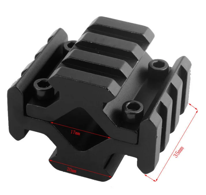 

The gun mlok 20 mm pipe clamp 4-side pipe clip aluminum alloy material, can clip 13 to 20 mm pipe