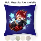 Наволочка для подушки из хлопка и льна, 14 дюймов