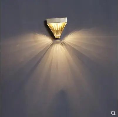 

Post-modern light luxury crystal wall lamp living room background wall decoration wall lamp staircase corridor balcony bedroom