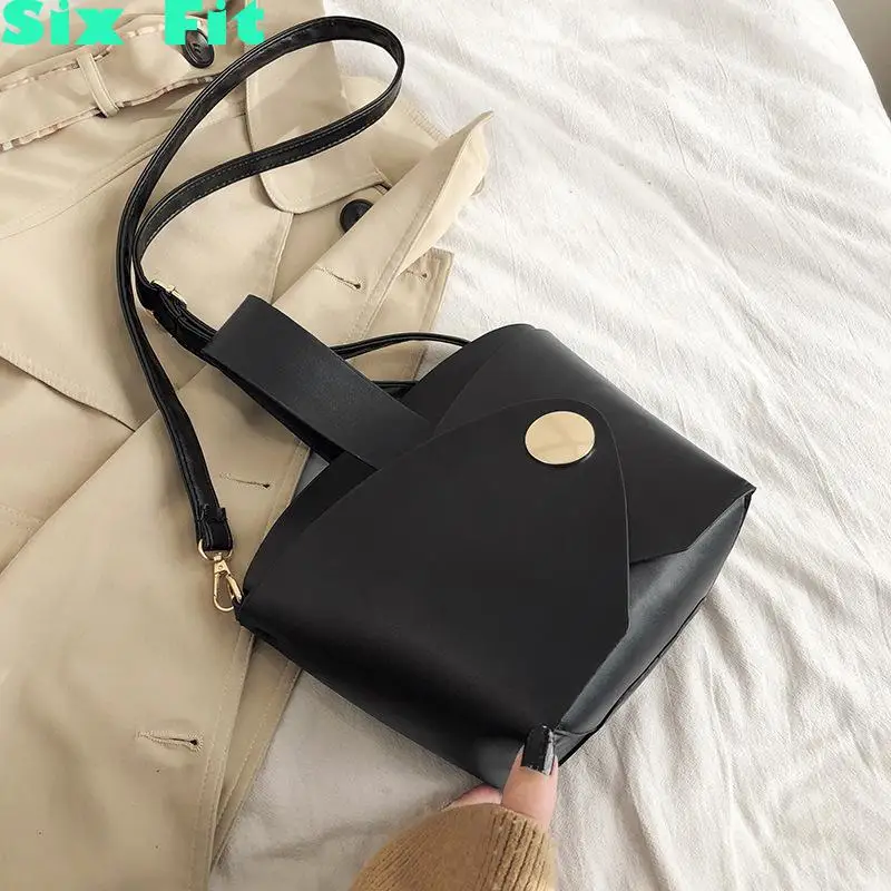 

2021 High Quality Vintage Retro Lady Leather Handbags Designer Large Capacity Tote Simple Crossbody Shoulder Bags For Women Sac
