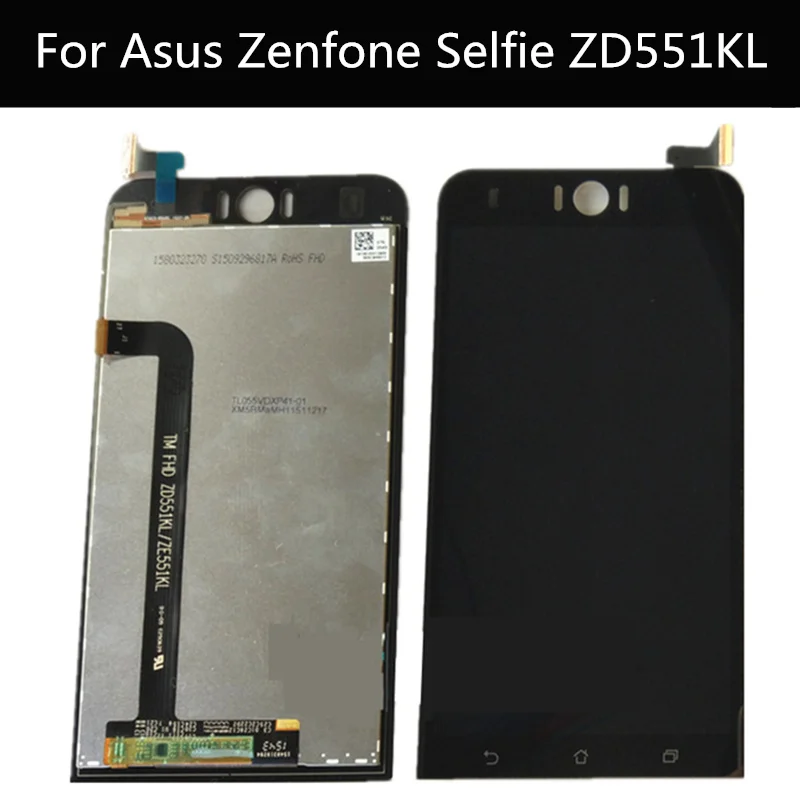 Для Asus Zenfone Selfie ZD551KL Z00UD ЖК дисплей + сенсорный экран дигитайзер в сборе для