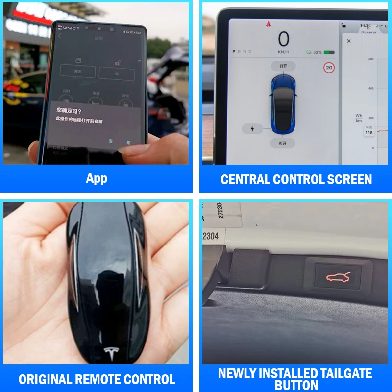 Автоматический подъемник для задней двери Tesla Model X | Автомобили и мотоциклы