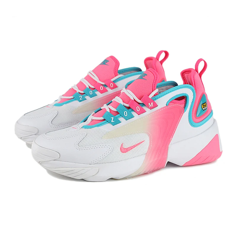 Новые оригинальные Кроссовки NIKE WMNS ZOOM 2K GEL женские кроссовки для бега|Беговая