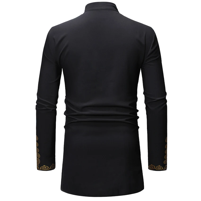 2 предмета в комплекте комплект одежды черного цвета африканском стиле 3D рубашка