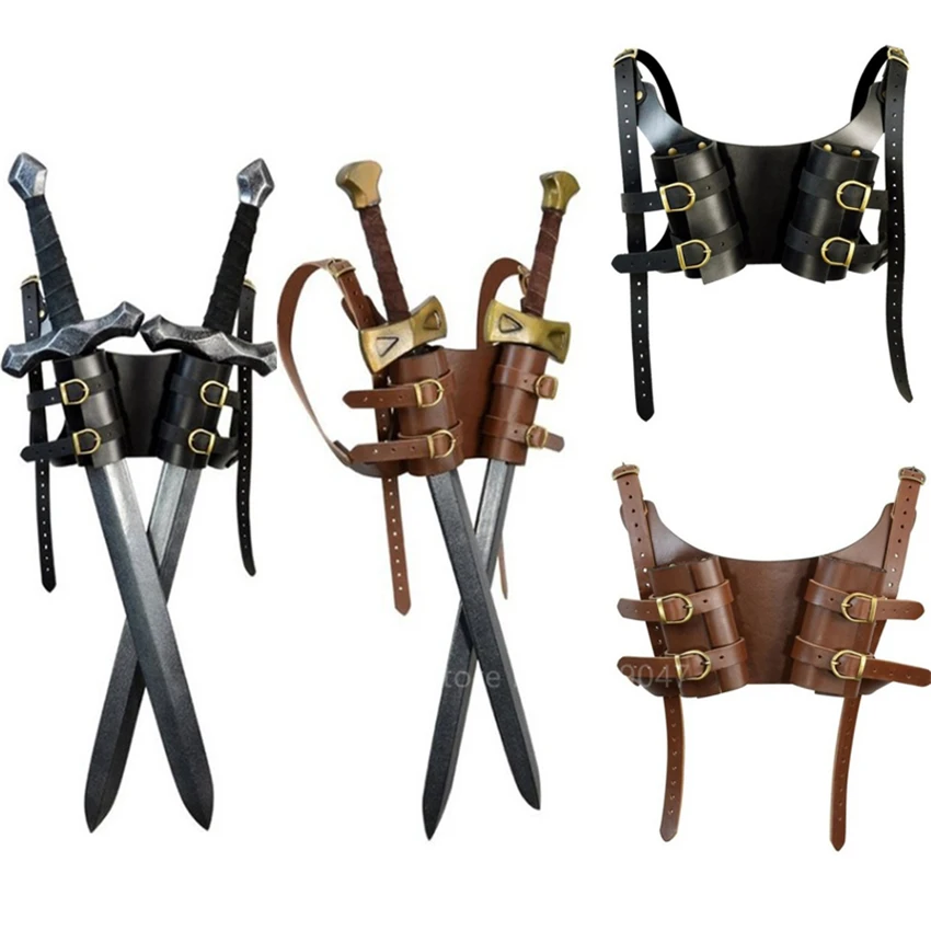 Средневековый ремень с мечом для ножны скаббард взрослых воинов костюм-броня