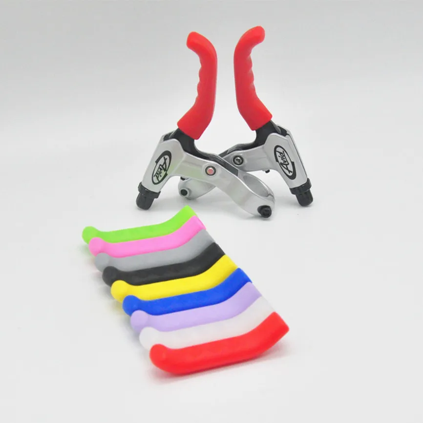 Грипсы для горного велосипеда силиконовые складные с фиксированной шестерней