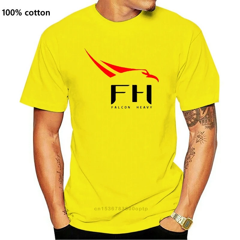 

New Spacex Falcon Heavy Men's White T-shirt Clothing
