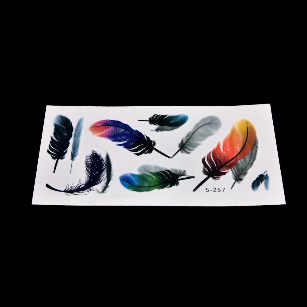 1 шт. водостойкая 3D временная татуировка боди арт флэш тату стикер s стиль