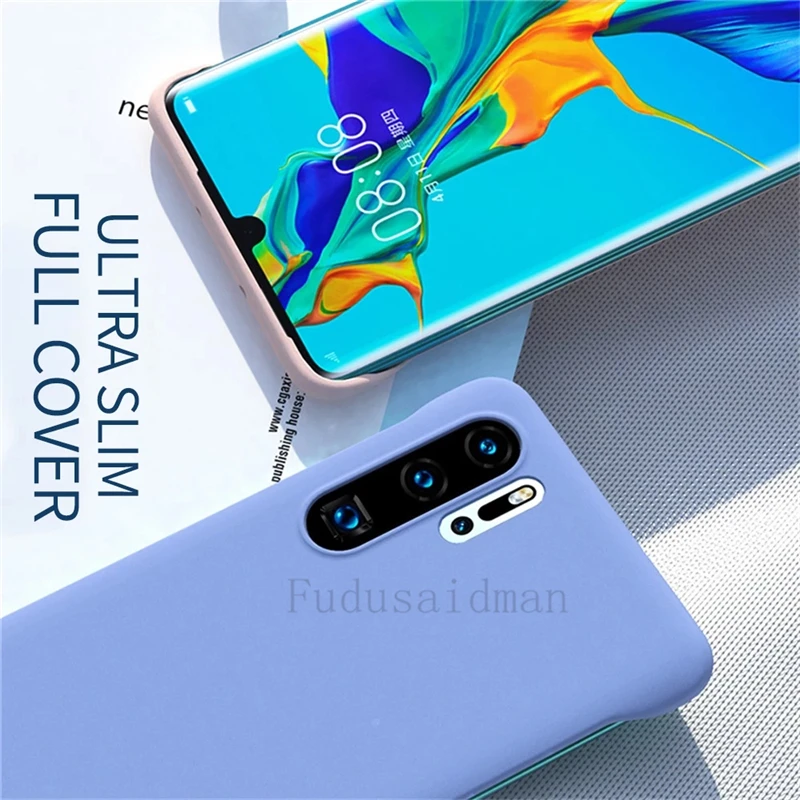 Тонкий жесткий Бескаркасный чехол из поликарбоната для HUAWEI P40 P30 P20 Y9S Y8P матовый