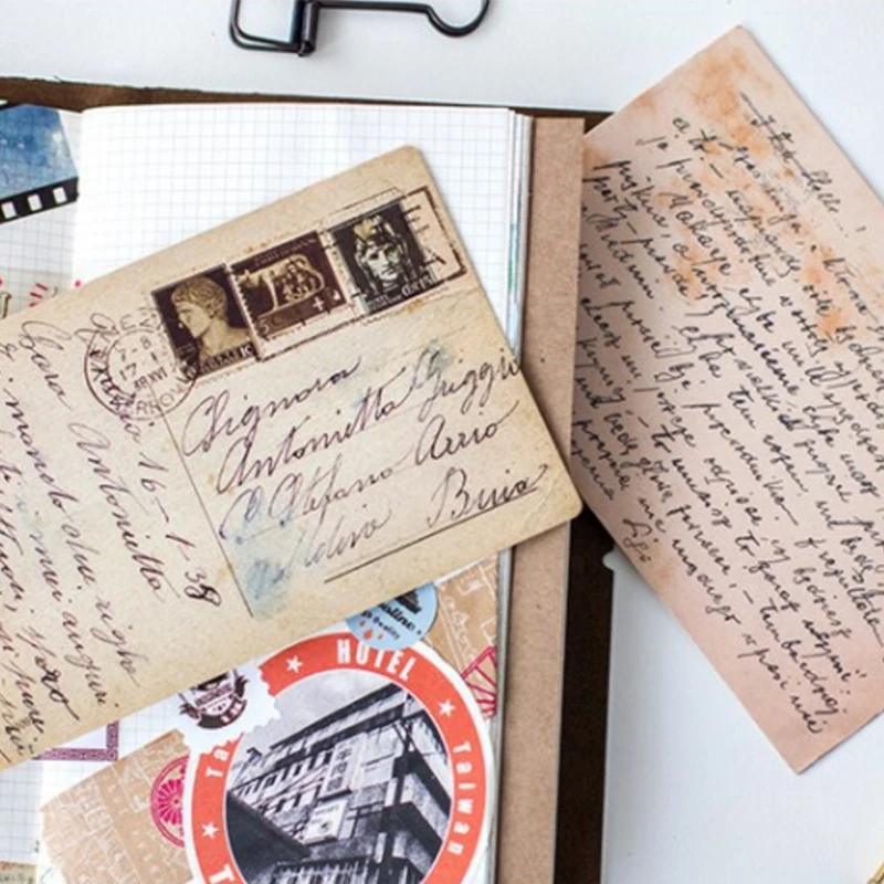 34 шт./лот оригинальные открытки в стиле ретро воспоминания особой формы фоновые