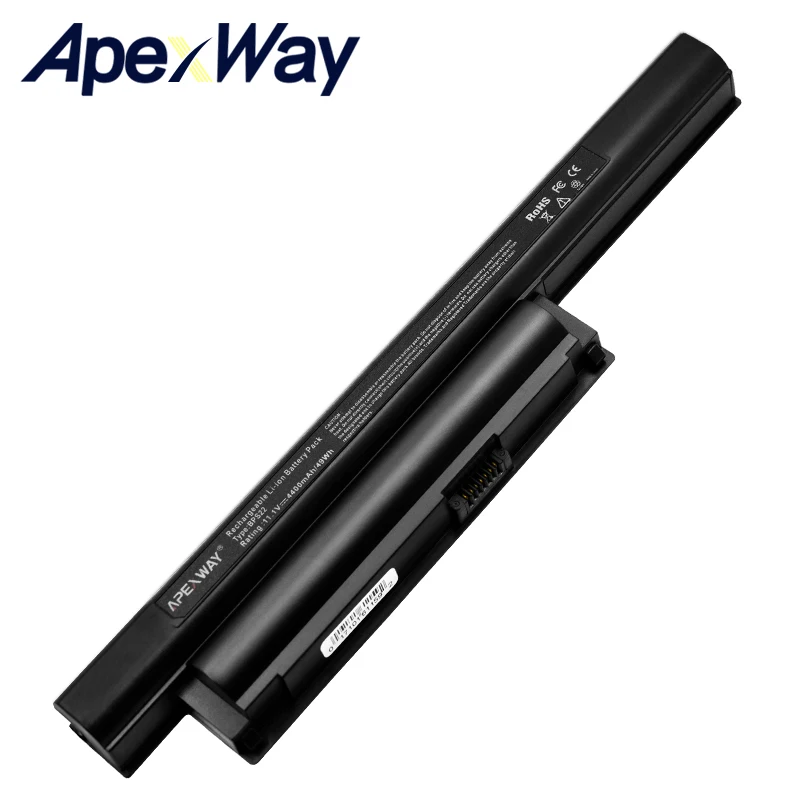 ApexWay Аккумулятор для SONY BPS22 VGP VAIO BPS22A EA16E EA1S EA45FG/B EA1Z1E EA27EC|4400mah battery|battery for sony vaiosony vaio