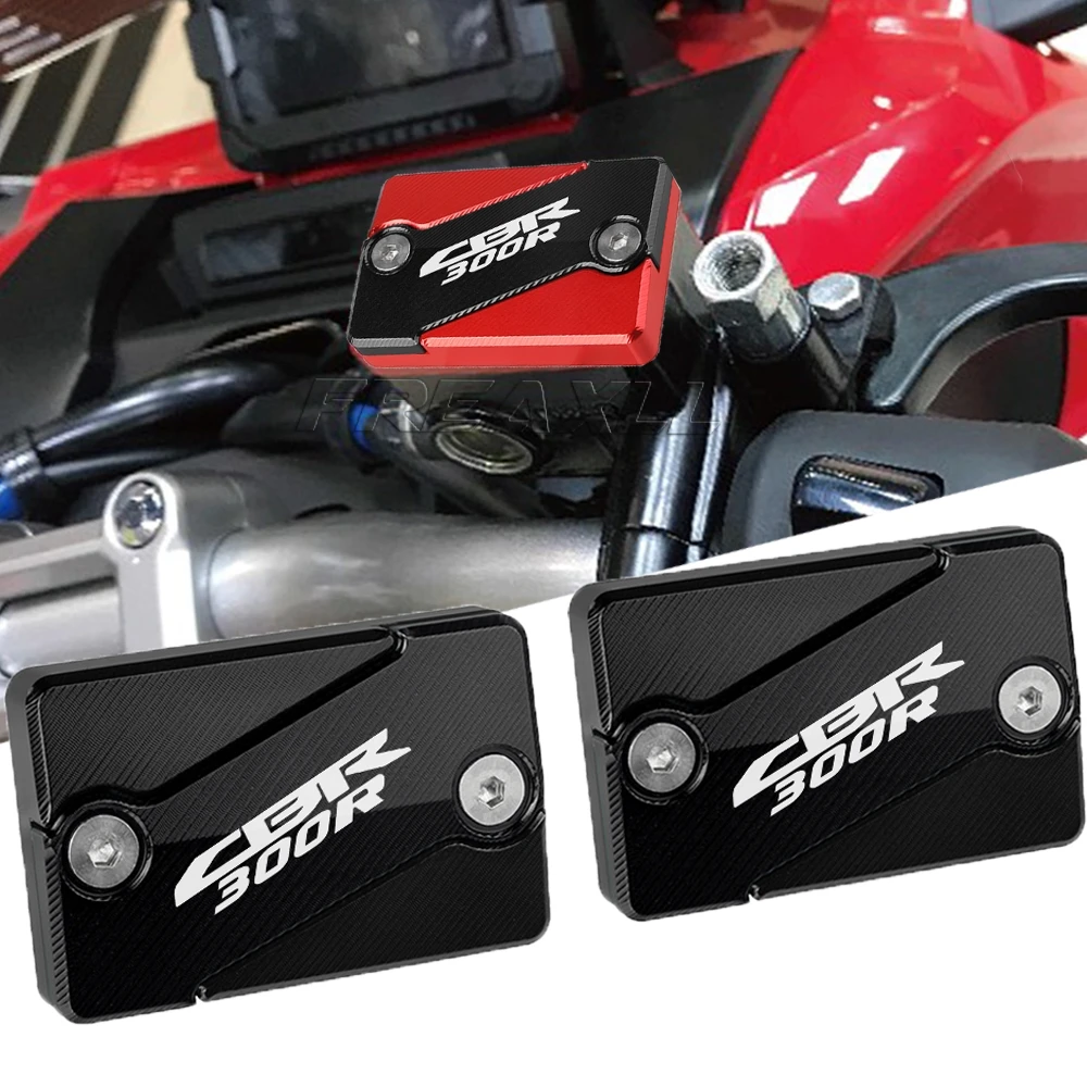 

CBR 300 R для Honda CBR300R CBR 300R 2014 2015 2016 2017 Motorclcye Крышка Резервуара тормозной жидкости с рыцарем спереди и сзади Левая крышка