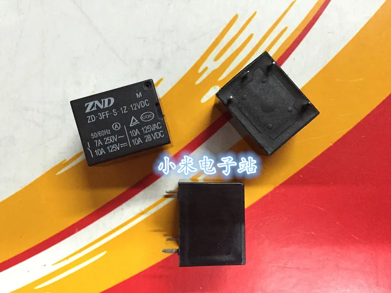 ZND Чжэндэ реле ZD 3FF S 1Z 03 05 06 09 12VDC 4 фута 5 футов T73 SRD|Реле| |