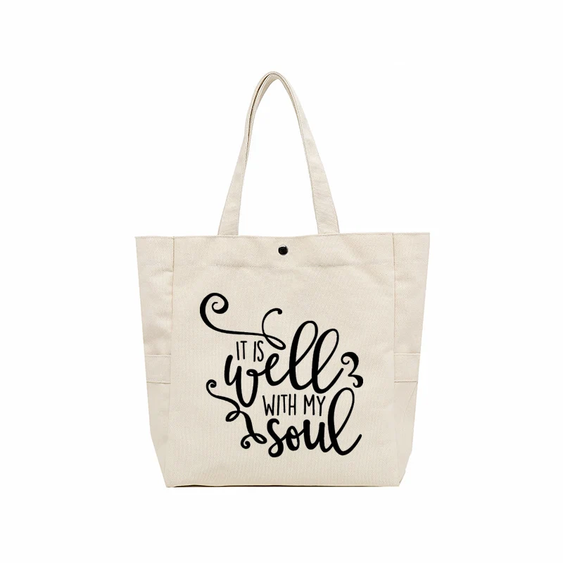 Забавная Сумка-тоут рабочая сумка подарок для друзей хорошо с моей душой
