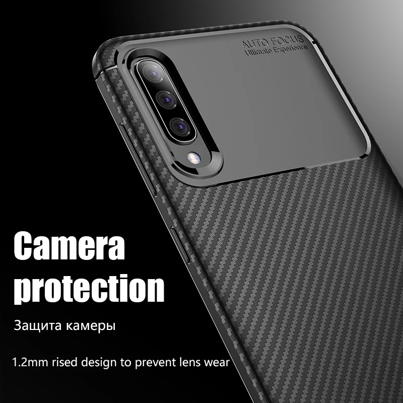 Для samsung Galaxy A10 A20 A30 A40 A50 A60 A70 M10 M20 M30 S10E плюс Чехол чехол Роскошный противоударный углерода Крышка для телефона из мягкого ТПУ и силикона Cove