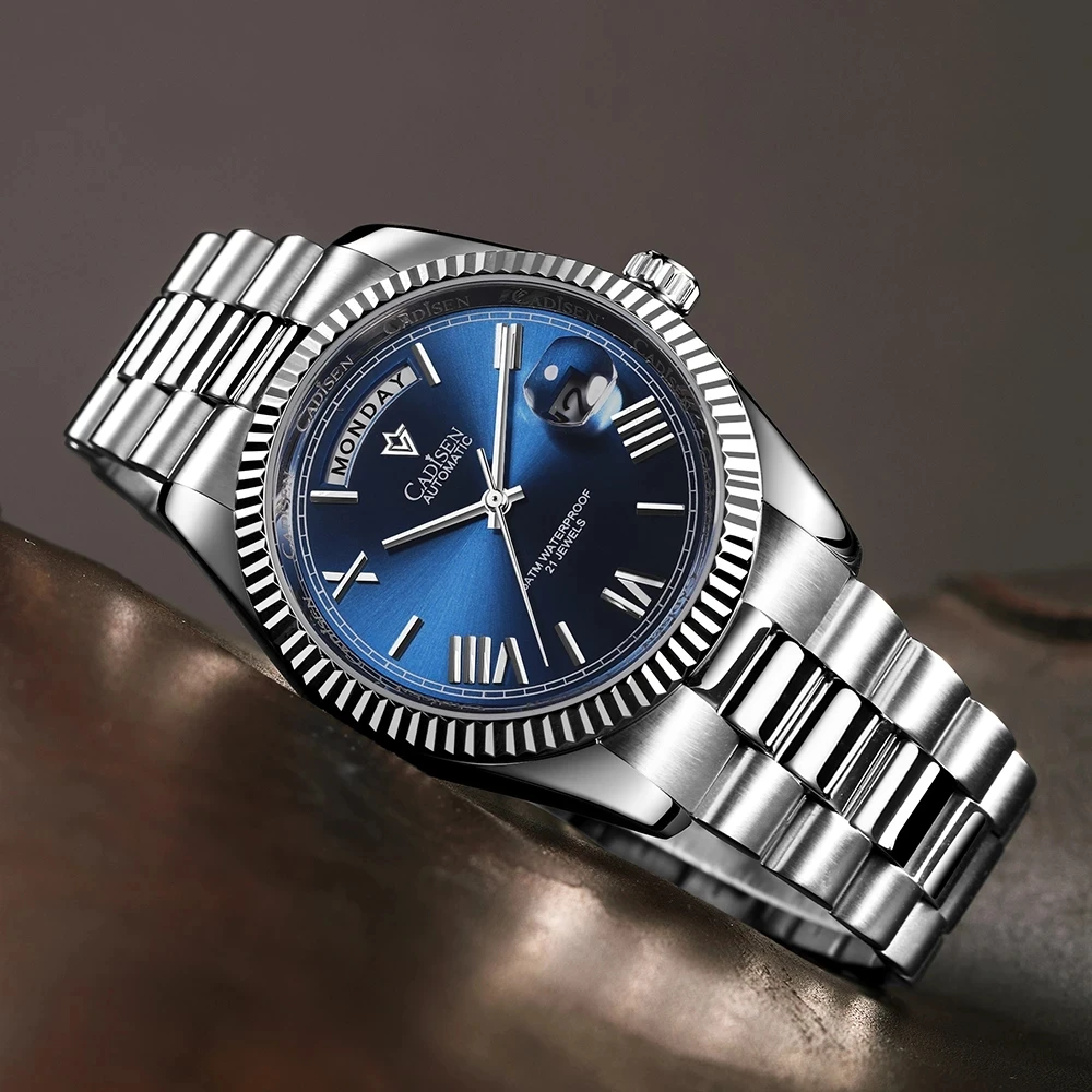 

2021 New Tourbillon CADISEN DESIGN Men's Watches Mechanical Watch For Men Automatic Watch Men Top Brand Luxury Wrist Watch Mens