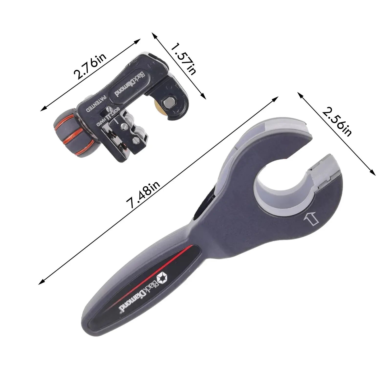 

4-22mm Model Black Diamond Mini Size Tube Cutter With Ratchet Handle For Copper Aluminum and Stainless Tube Spring cutter