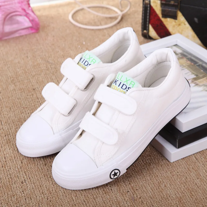 Детские холщовые кроссовки JUSTSL удобная модная повседневная Уличная обувь для