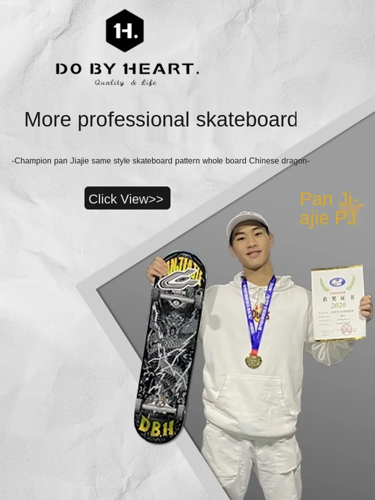 

Skateboard Beginner Youth Adult and Children Boys and Girls Street Four-Wheel Road Twin Tips Professional Scooter