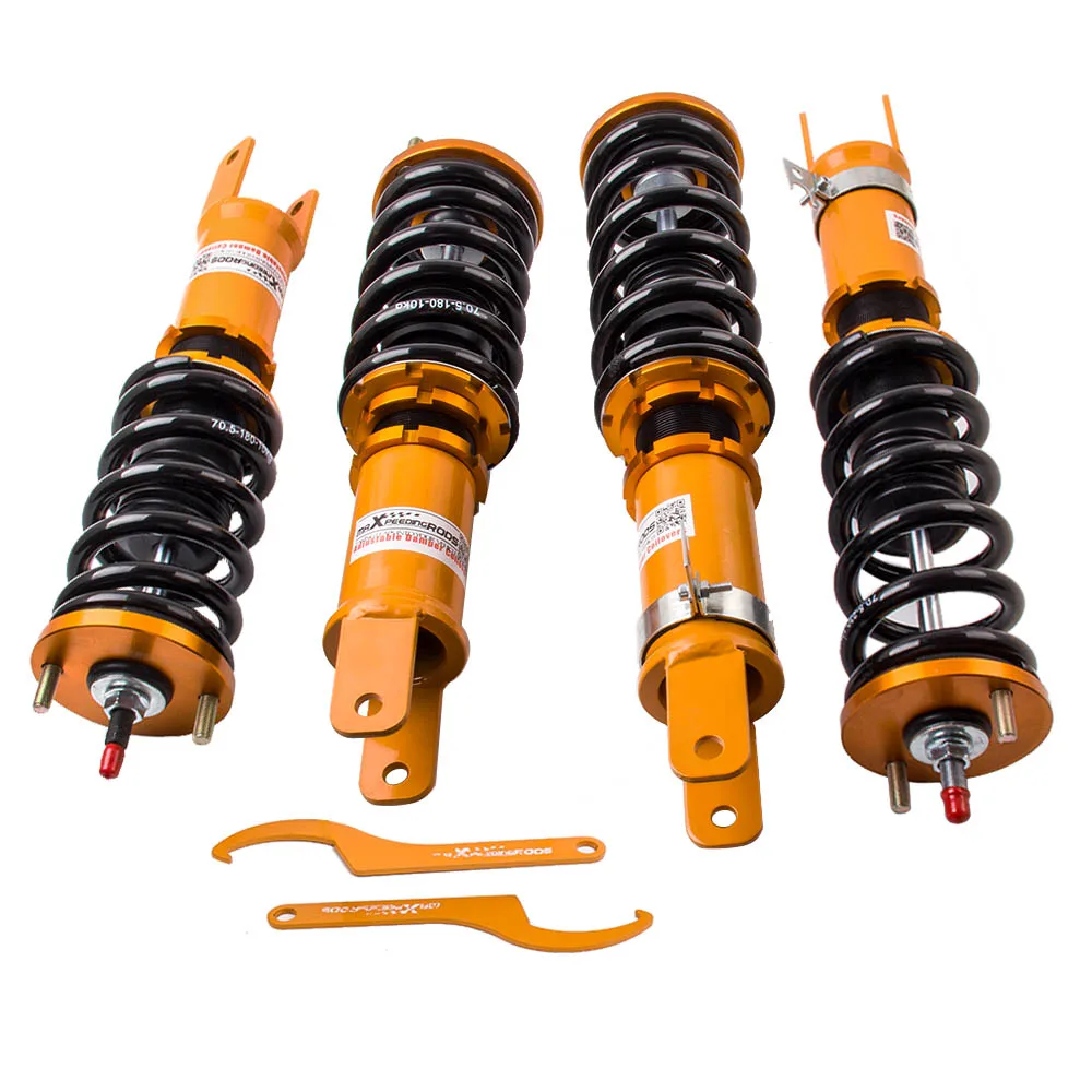 comprar Adj Coilovers Para Honda S2000 Ap1 Ap2 Amortecedor Strut Coilover Suspensão Amortecedor Força Camber Placa Montagem Superior