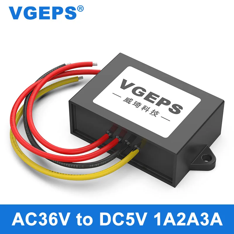 

AC36V to DC5V power supply step-down module AC14-38V to DC5V AC to DC power converter
