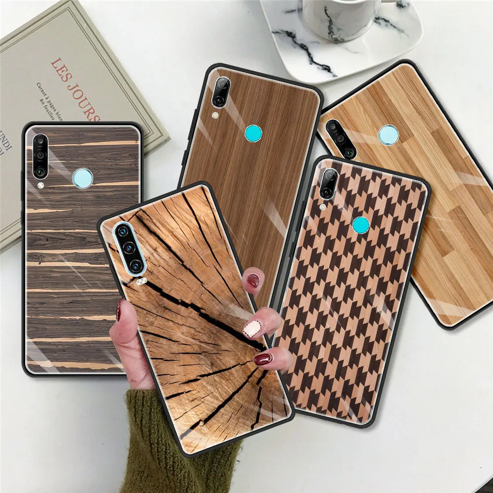 Чехол из закаленного стекла для Huawei P30 P40 P20 P10 Lite Pro Plus P Smart Z 2019 2020 2021 чехол