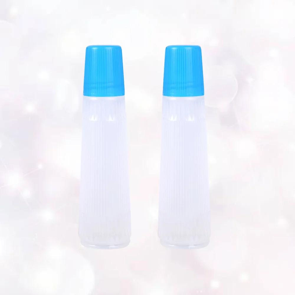 

2pcs Liquid Glue with Brush Head Adhesive Paper Crafts DIY Superglue School Office Supplies Stationery