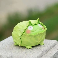 vegetable wild vegetables elf cabbage frog surprise random box anime figures toys cartoon cute guess bag mystery box