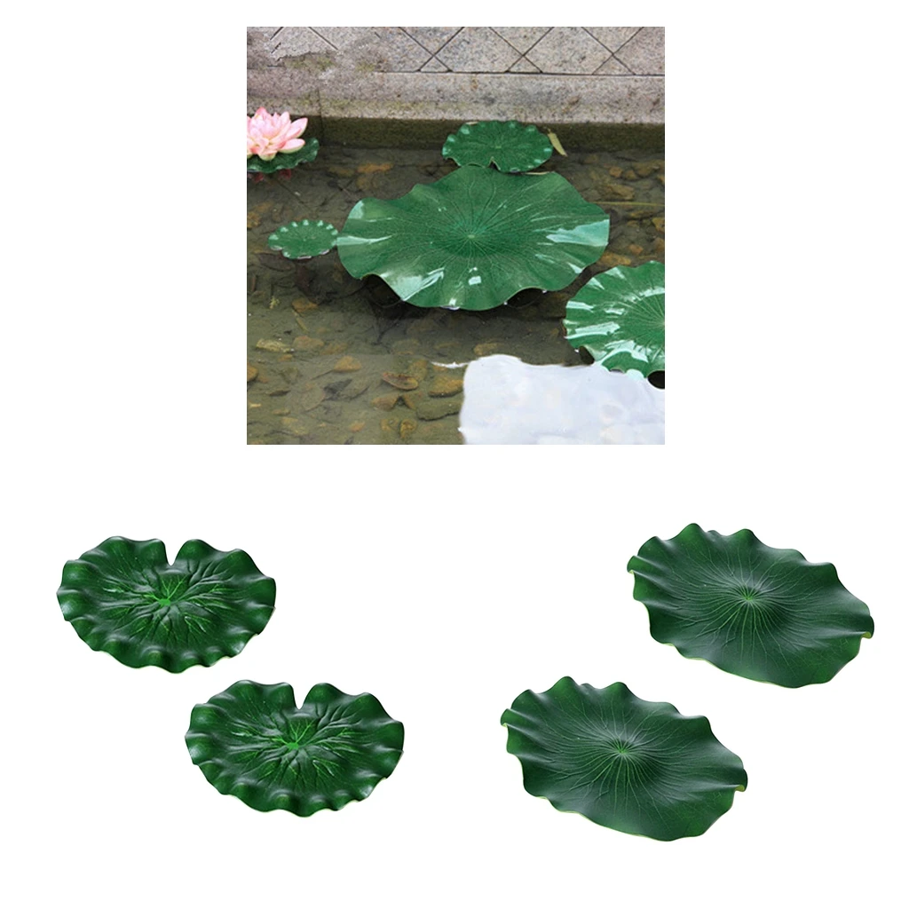 4x рептилий воды аквариум с травой лотоса амфибии змея расходные материалы | Дом и