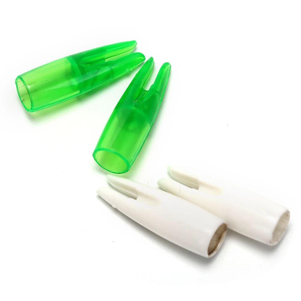 

10pcs Arrow Nocks Archery Plastic Arrow Nocks For Fiberglass Shaft 8mm Archery Arrow Nocks Tail