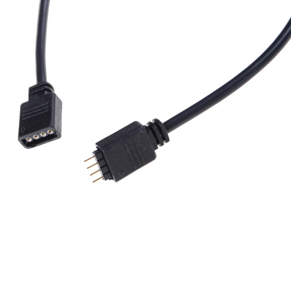 Горячее предложение 4 PIN разъем для разноцветных светодиодов кабель удлинитель