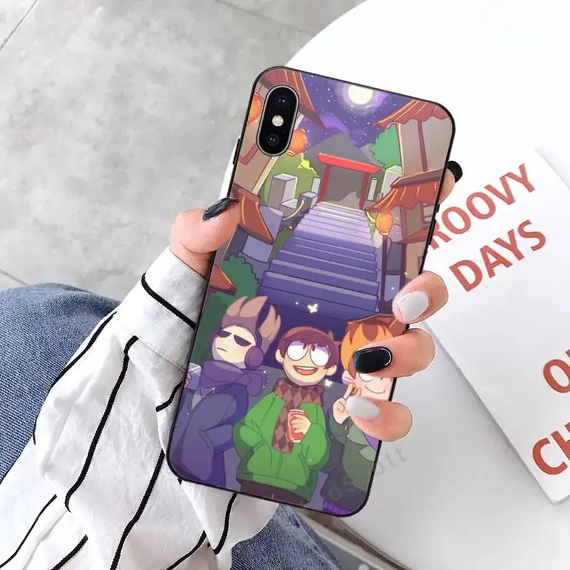 

Animation TV show Eddsworld Phone Cases for iPhone 11 12 mini pro XS MAX 8 7 6 6S Plus X 5S SE 2020 XR