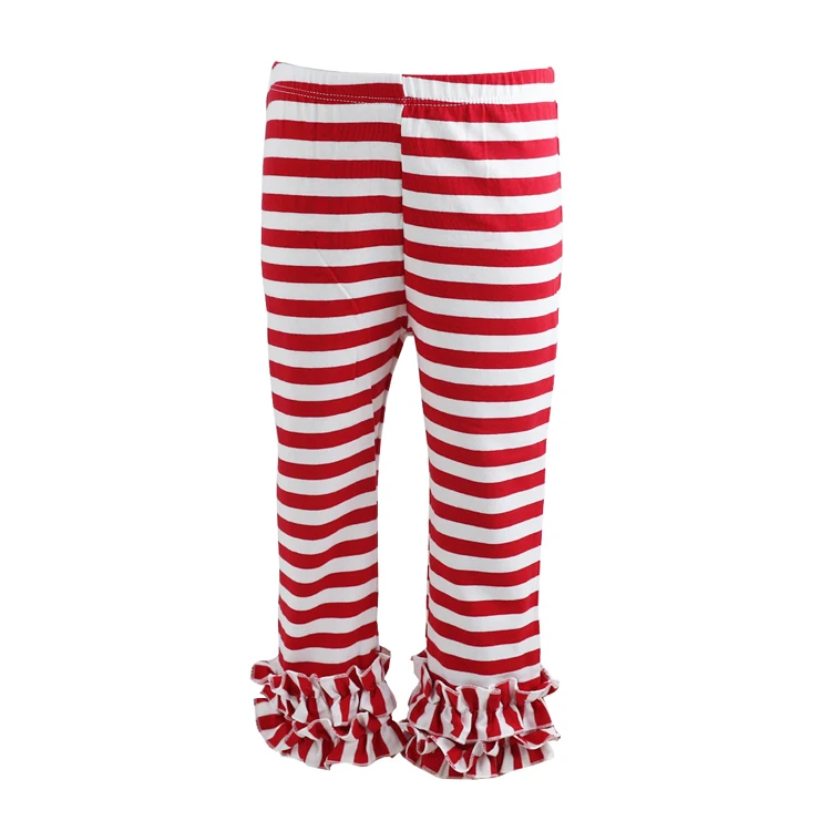 Хлопковые мягкие удобные леггинсы для маленьких девочек штаны в полоску с