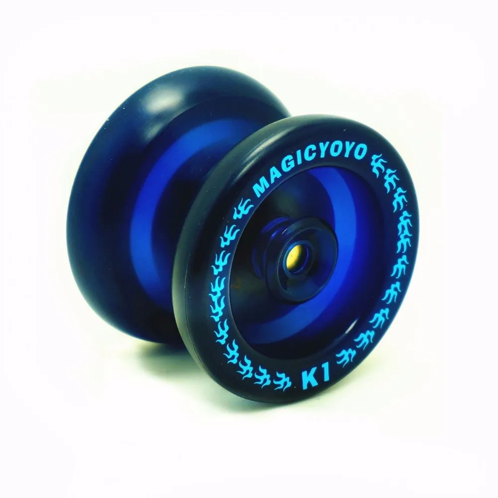 

Hot Sale Yoyo Classic Baby Toys Professional Magic Yoyo K1 Spin Aluminum Alloy Metal Yoyo 8 Ball KK Bearing with Spinning String