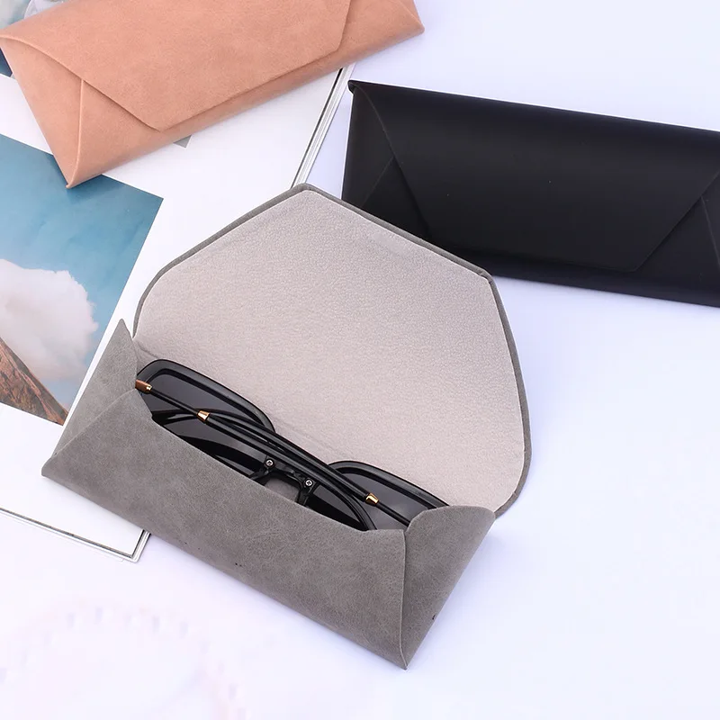 Футляр для очков в стиле ретро льняной складной чехол Чехол из искусственной