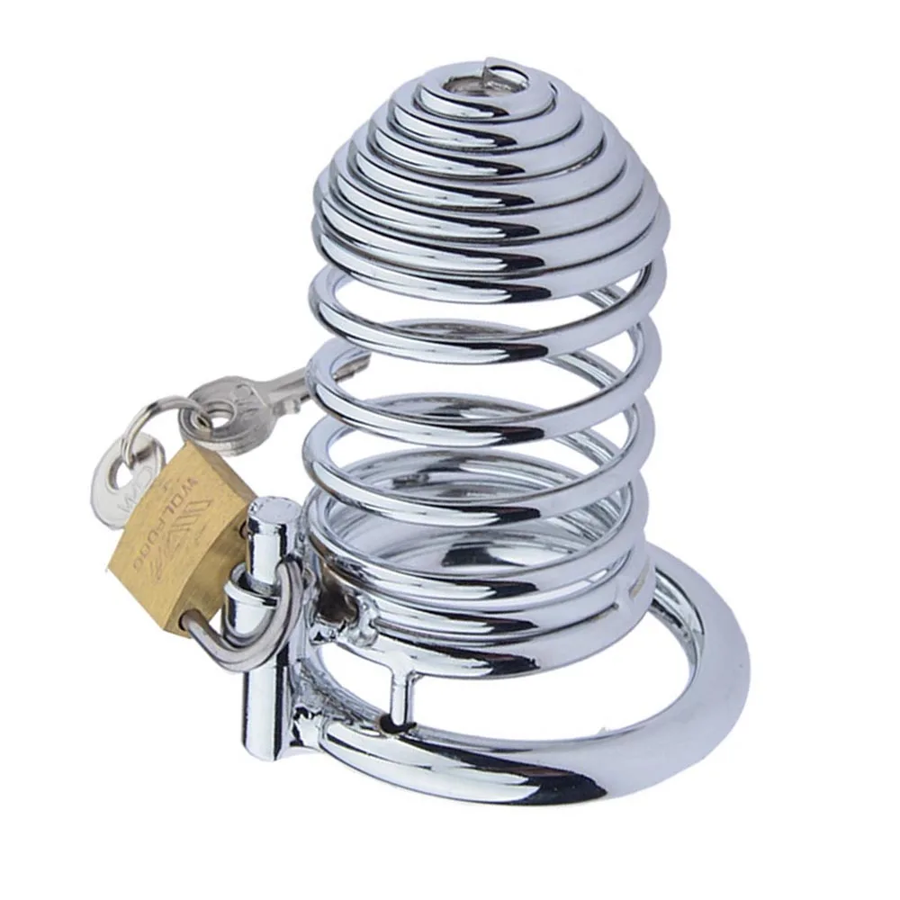 Взрослые секс-игрушки Stealth Lock Прозрачный Мужской Пояс верности Мужская клетка