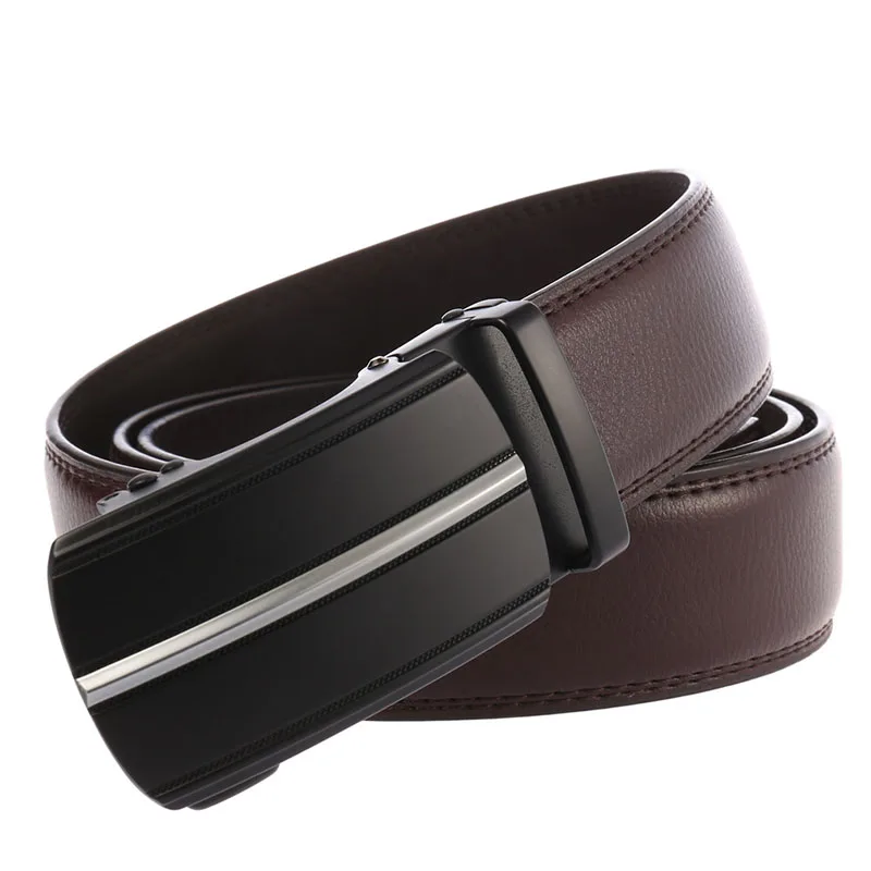 Новые дизайнерские ремни мужские высококачественные с автоматической пряжкой