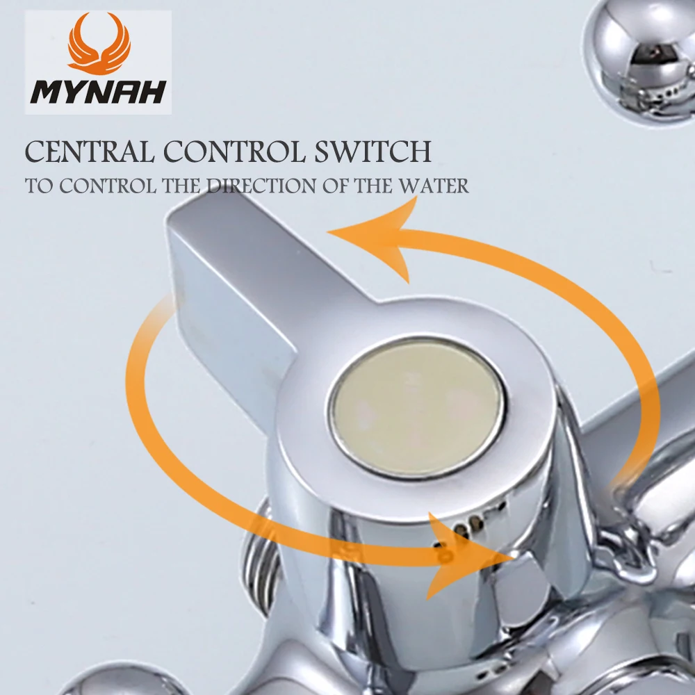 Набор смесителей для ванны myне 350 мм длинный водовыпускной кран из цинкового