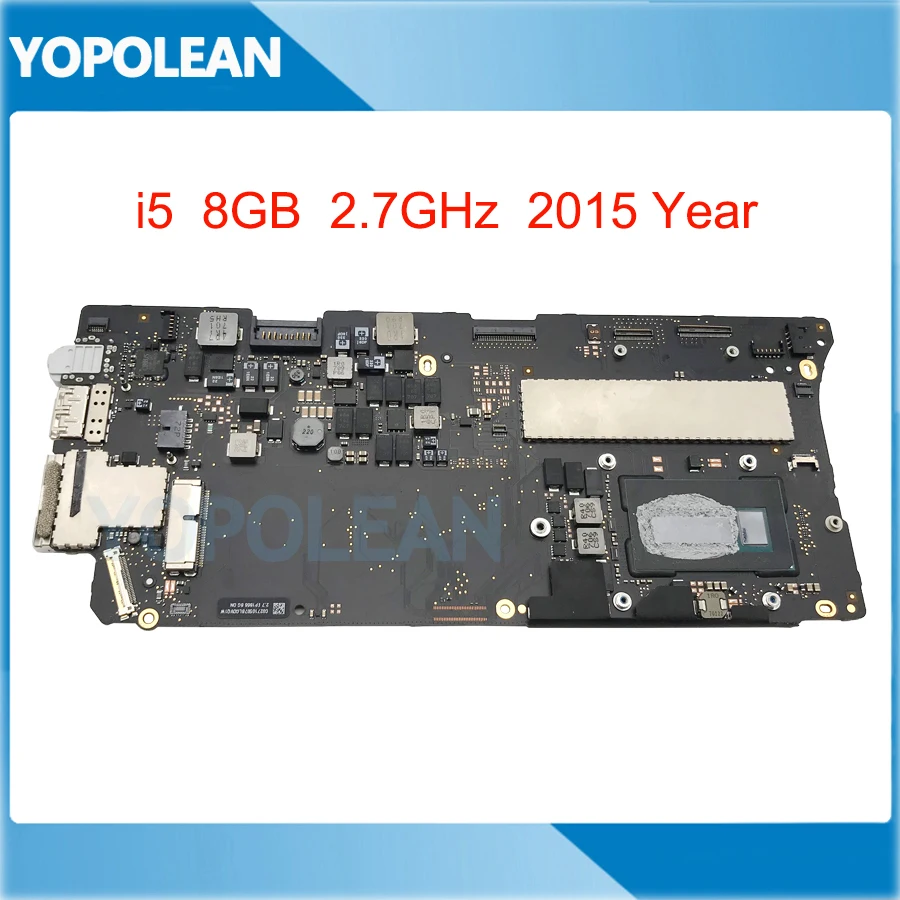 Протестированная Материнская Плата ЦП 2 7 ГГц i5 8 ГБ для Macbook Pro Retina 13 &quotA1502