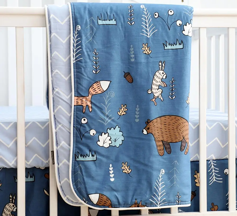 Sahaler Boho 100% хлопковое мягкое теплое дышащее детское одеяло для новорожденных