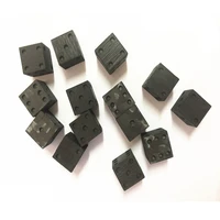 solid carbon fiber dice adult 19mm cnc machining carbon fiber dice for backgammon yahtzee craps and other dice games