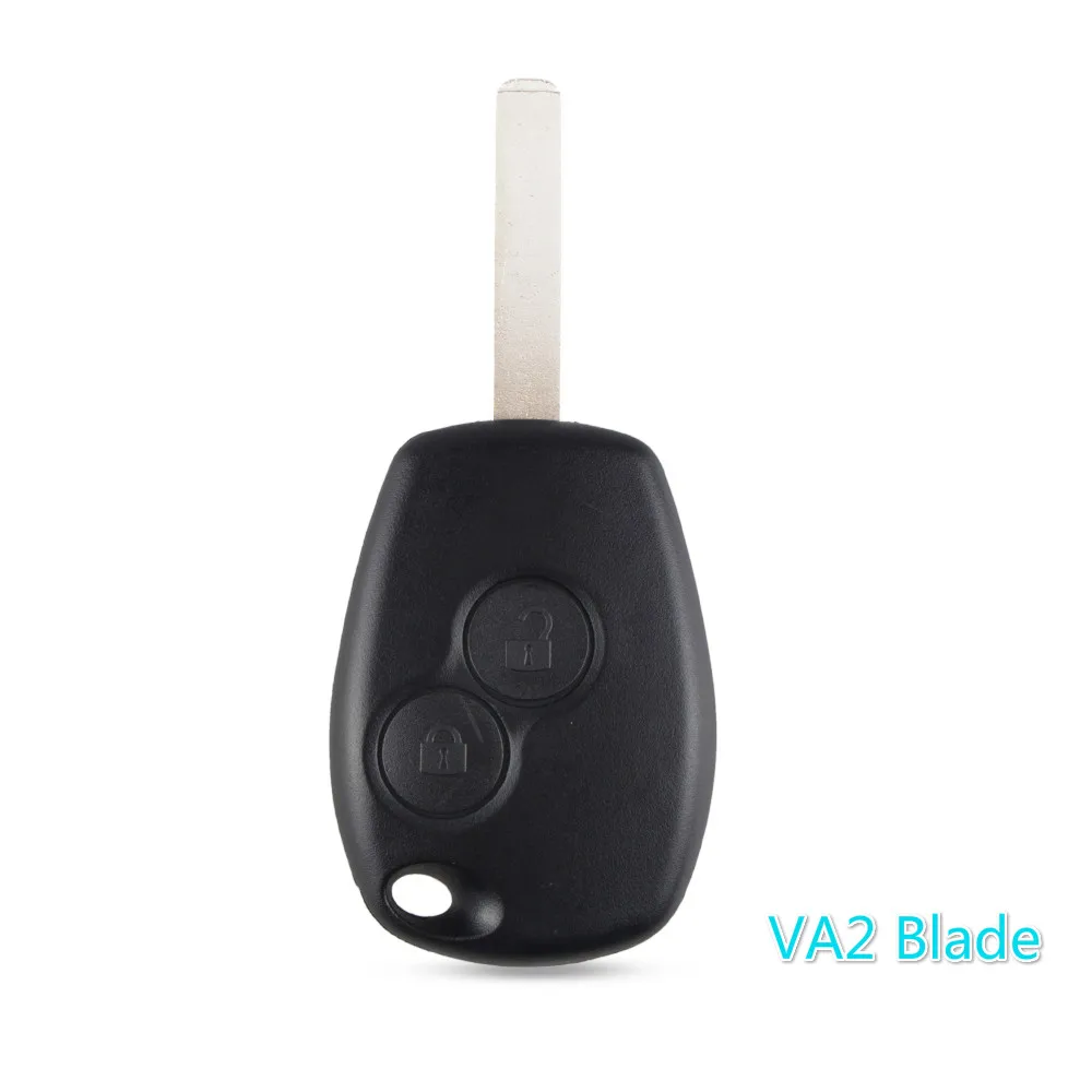 

Корпус для автомобильного ключа KEYYOU для Renault Duster, Clio, DACIA, 3, Megane, Logan, Sandero, модуль для Nissan, сменный корпус для сигнализации с 2 кнопками
