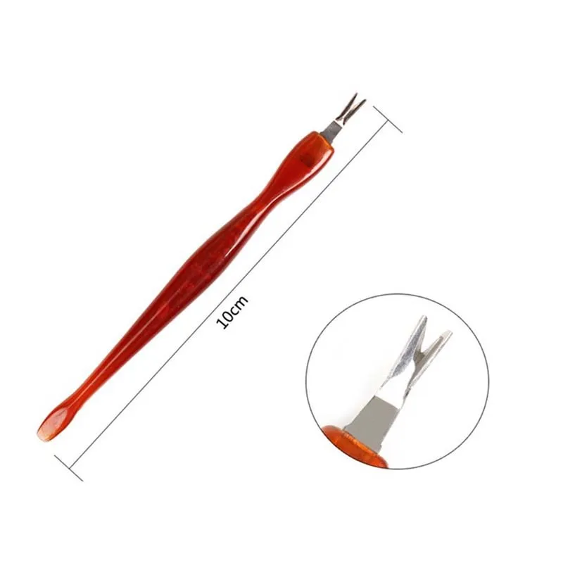 

5pcs/lot Hot Sale Manicure Salon Care DIY Professional Cuticle Pusher Trimmer Remover Tips Cosmetic Nail Art Tools Pedicure