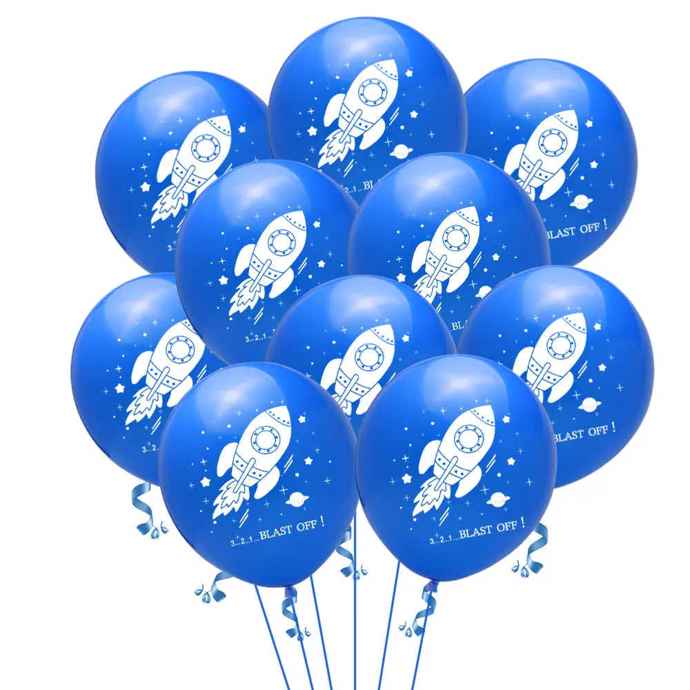 Package1-10pcs Вечерние украшения для дня рождения товары для вечеринок космическая планета вечерние украшения для мероприятий вечерние украшения для детей - Цвет: Package1-10pcs