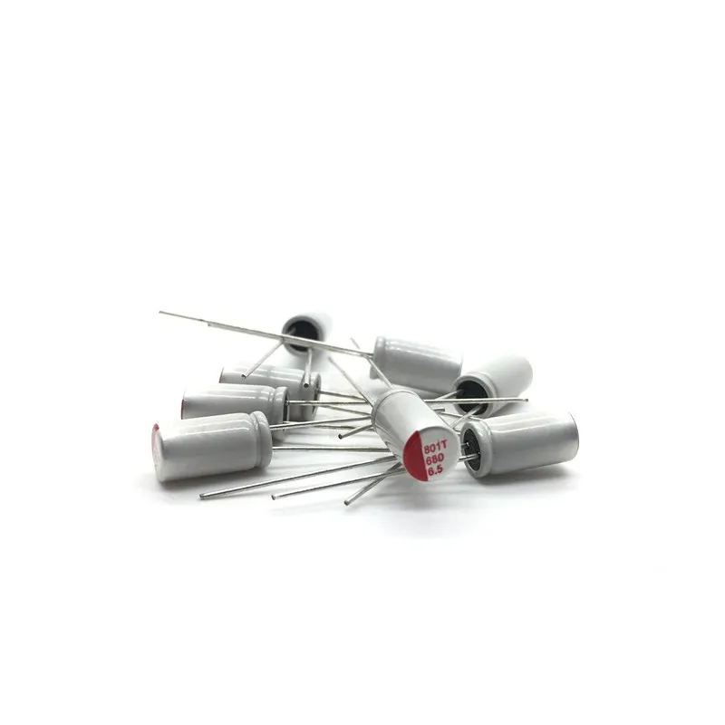 10 шт DIP однотонные электролитический конденсатор с алюминиевой крышкой 6 3 V 10V 16V 100