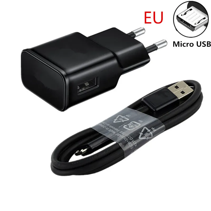Сетевое зарядное устройство для Samsung Galaxy S7 S6 edge USB европейская вилка 5 В 2 А адаптер