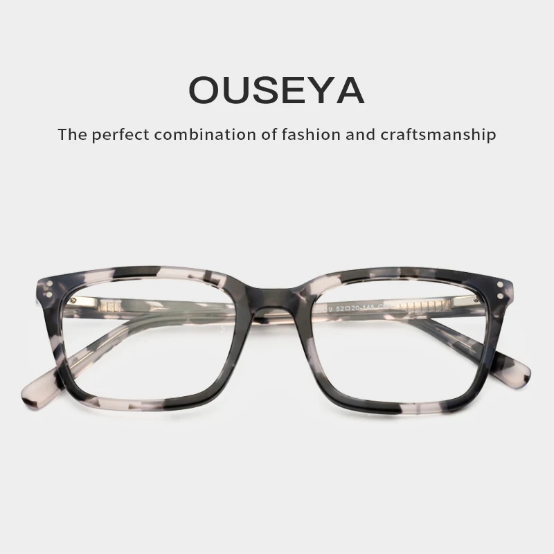 Ацетат женские очки оправа мужские прозрачные Оптическая близорукость модные