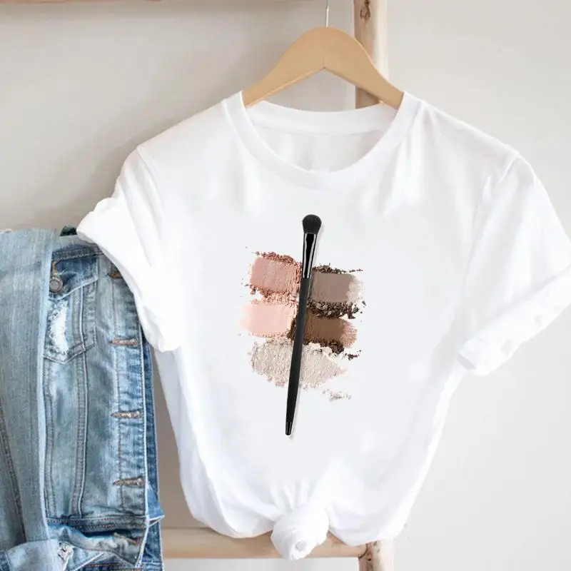 

Женская летняя футболка с коротким рукавом, с принтом