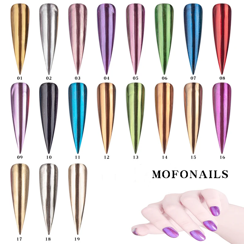 0 5 г/кор. блеск для ногтей волшебный порошок с позолотой из розового золота и